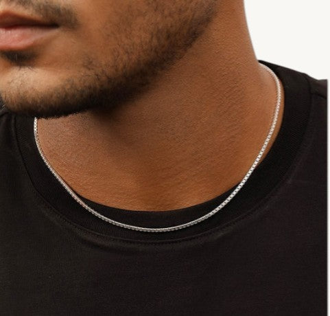 Box Chain Necklace 0,6mm