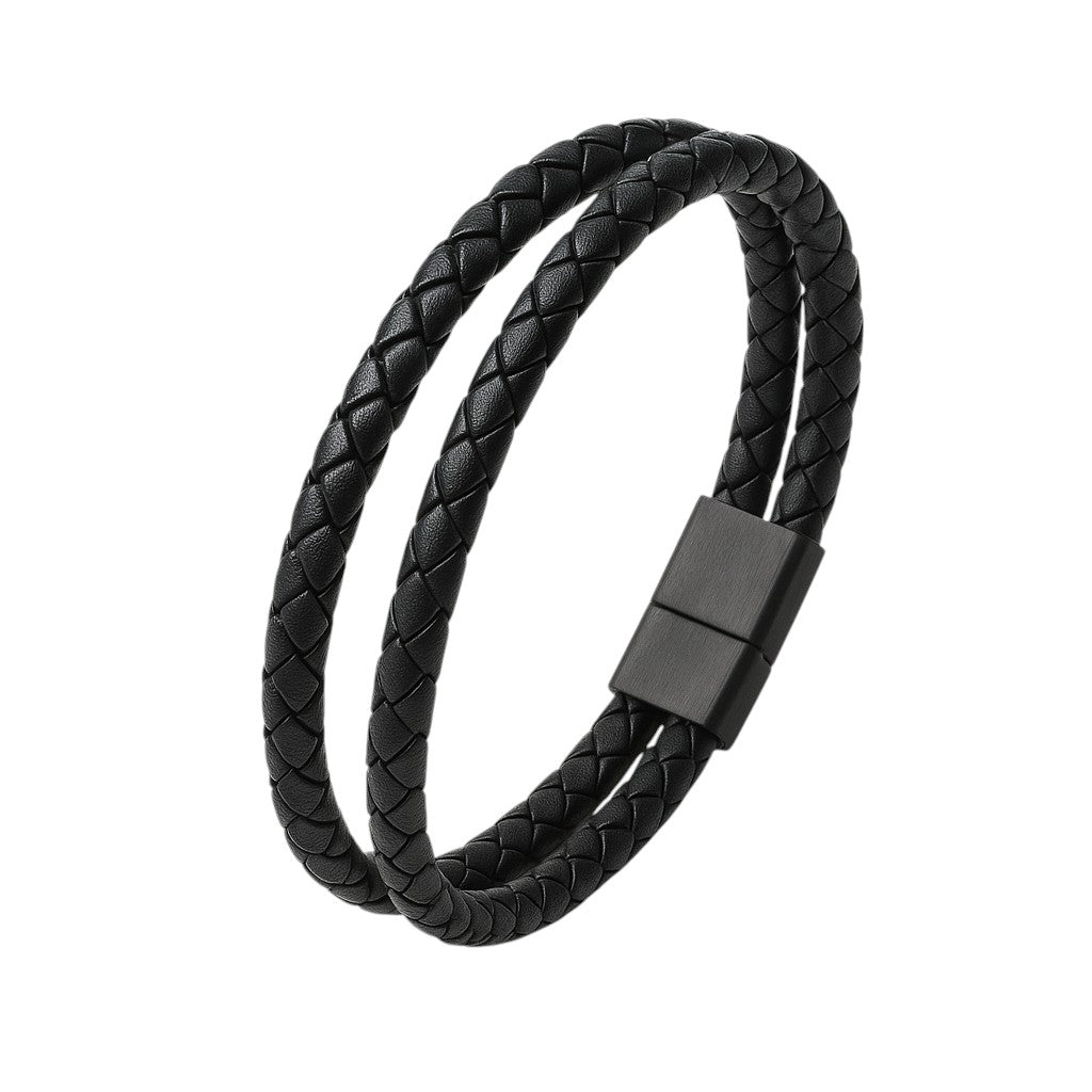 Braided Leather Bracelet