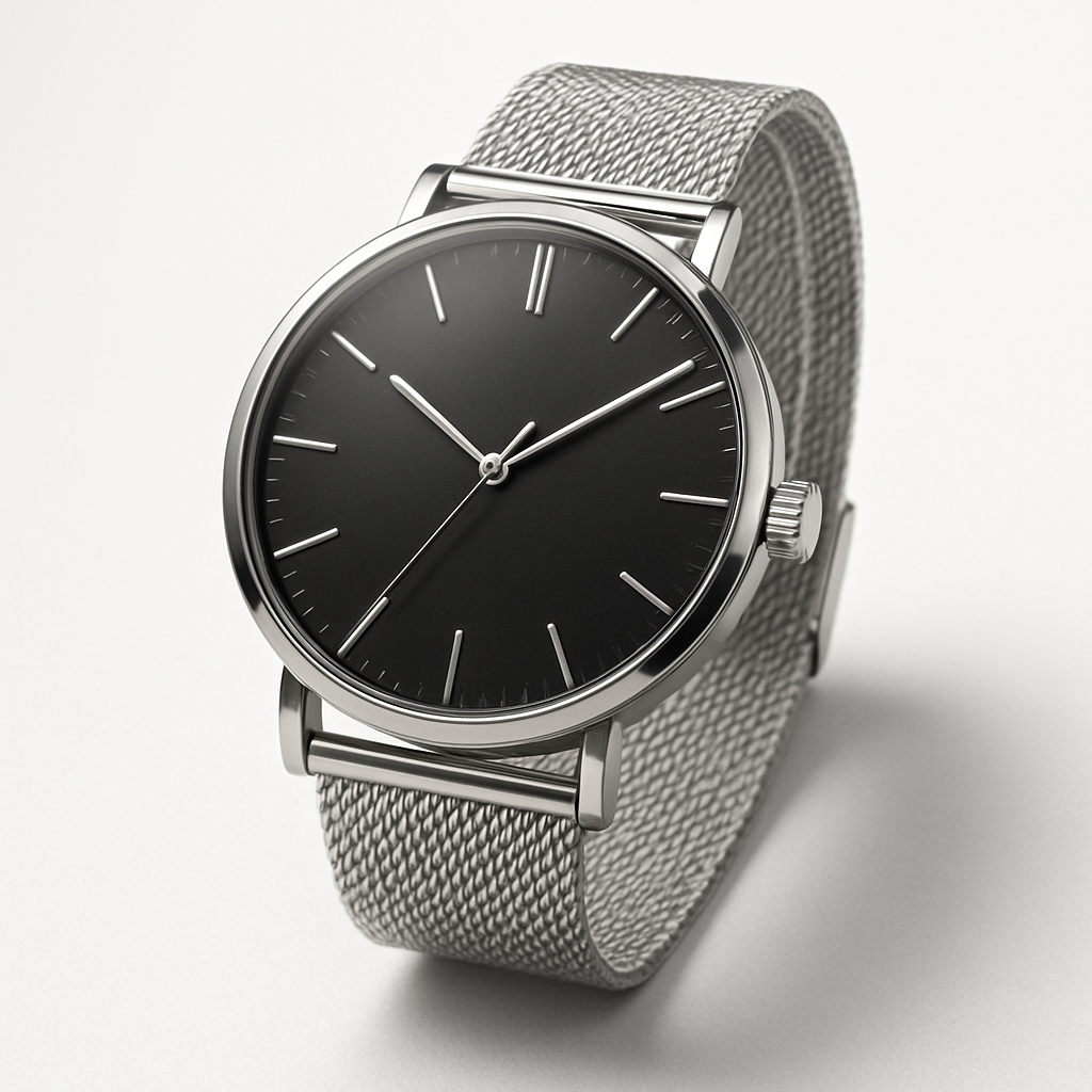 Chronoblack – Sleek Minimalist Watch