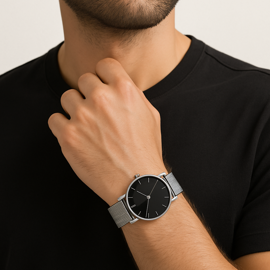 ChronoSilver – Sleek Minimalist Watch