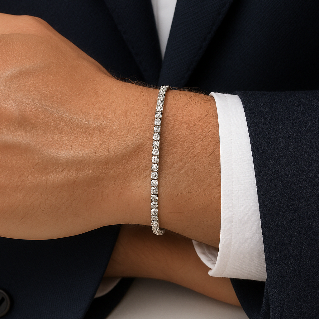 Riviera Zircon Bracelet 2mm