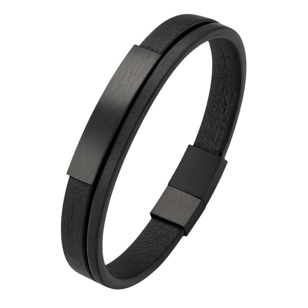 Double Leather Bracelet