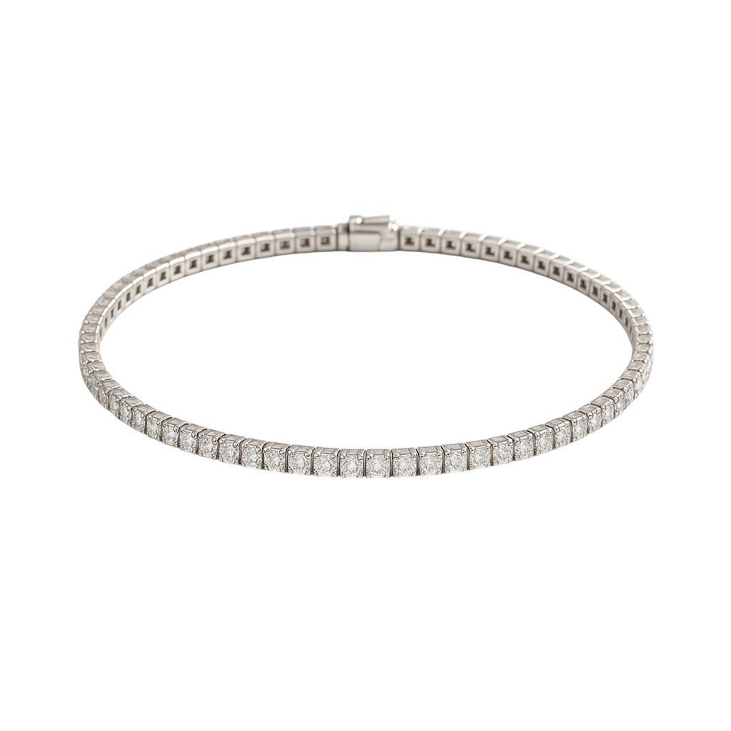 Riviera Zircon Bracelet 2mm