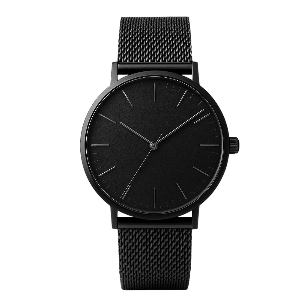 Chronoblack – Sleek Minimalist Watch
