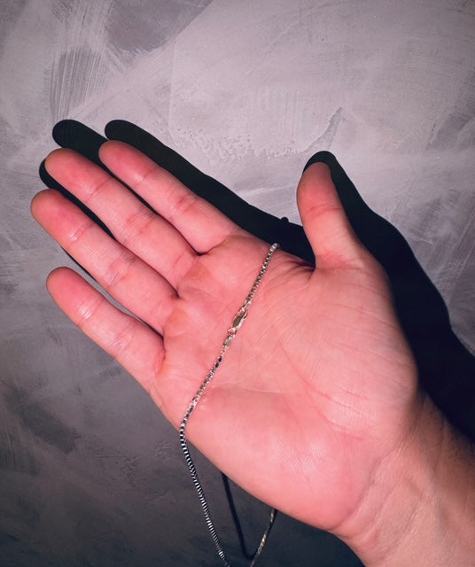 Box Chain 2mm Necklace