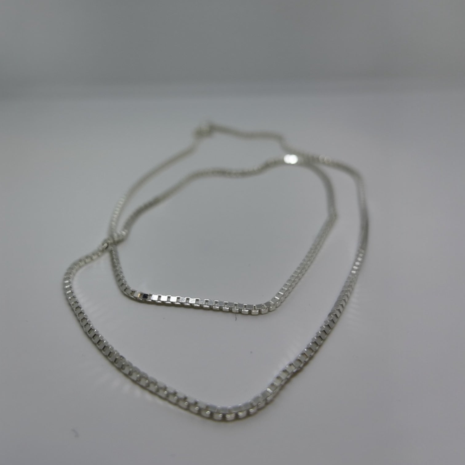 Box Chain 2mm Necklace