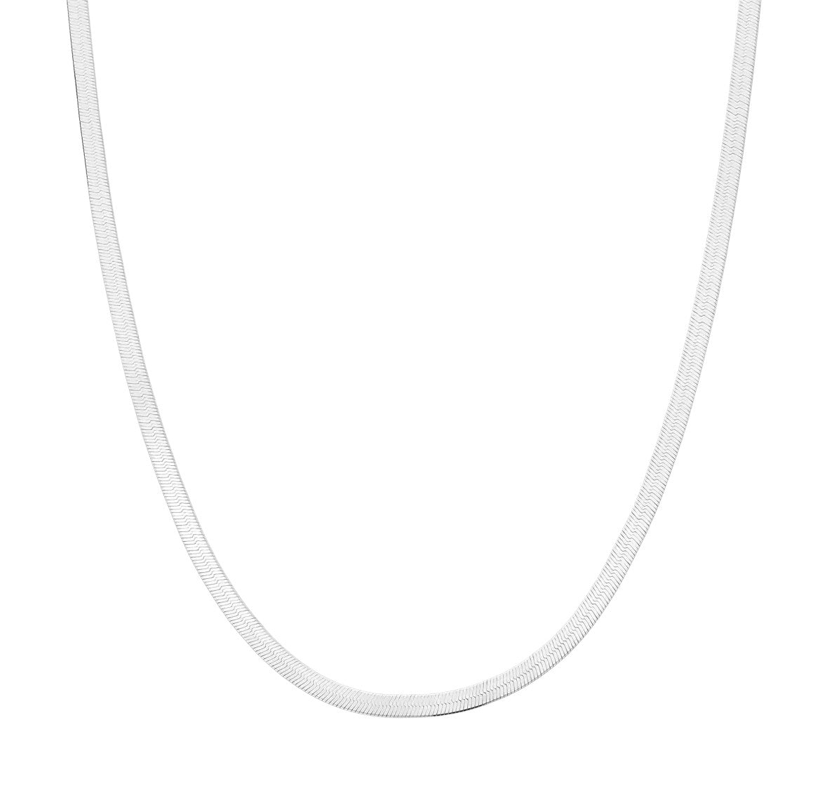 Flat Chain 3mm Necklace